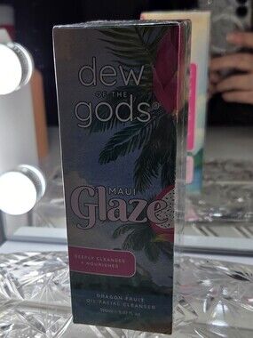 Dew of the Gods Maui Glaze Dragon Fruit Oil Facial Cleanser